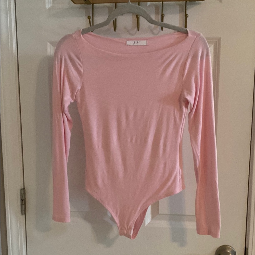 Pink Long Sleeve Bodysuit